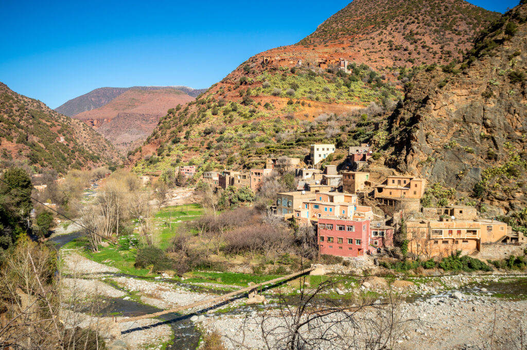 Setti Fatma village, ourika valley, Atlas Mountains, Morocco